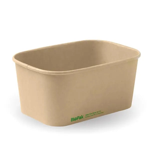 1000ml Kraft Bio-Board Takeaway Base - (300)