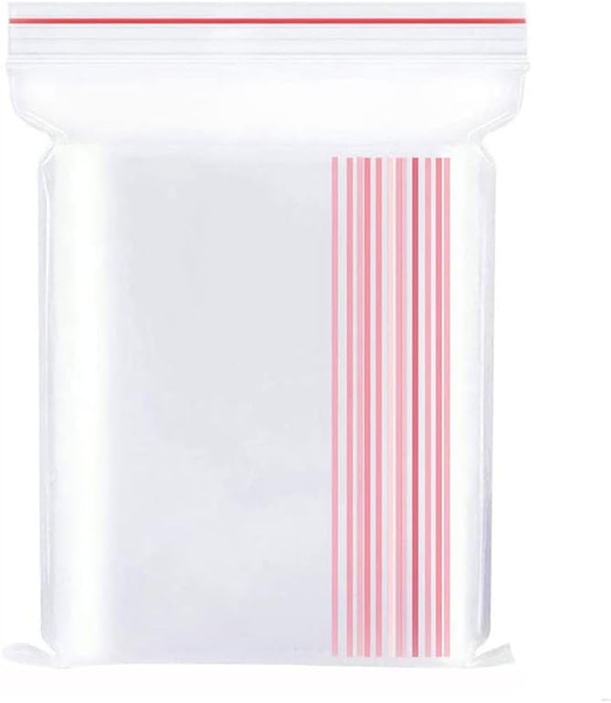 Resealable Snap Sealed Bags 150x90mm - (10 Packs of 100 Bags)