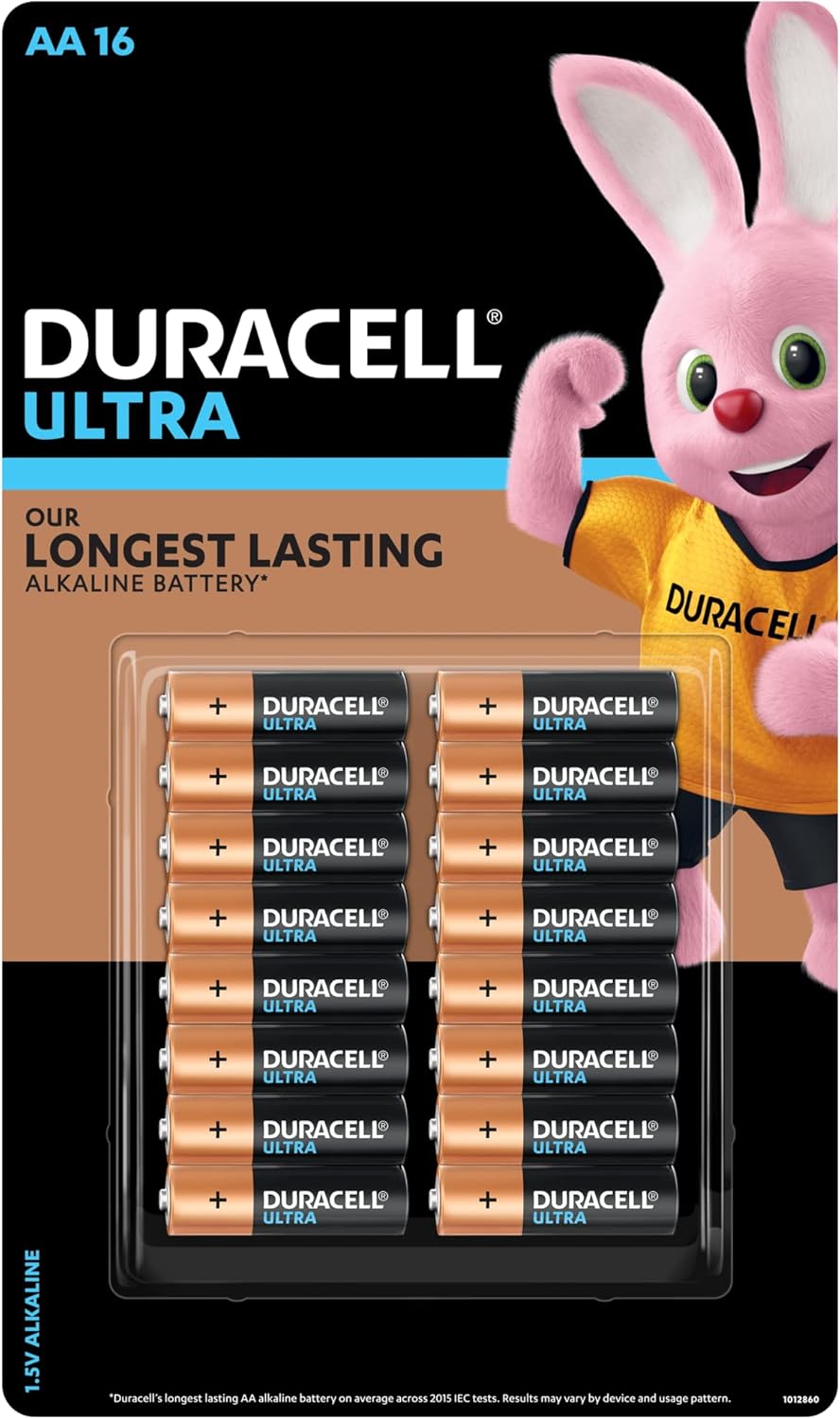 Duracell Ultra AA Batteries - (Pack of 16)