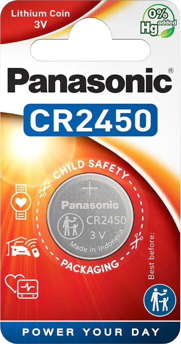 CR2450 3V Lithium Button Cell - (Pack of 1)