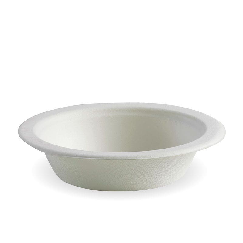 470ml / 16oz White Plant Fibre BioBowl - (1000)
